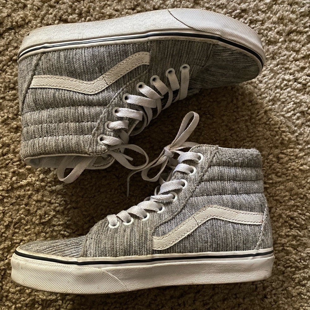 Grey Hightop Vans